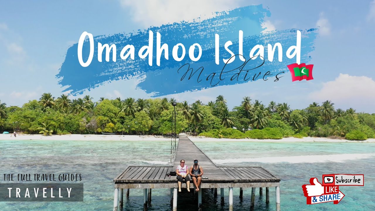 Maldives OMADHOO Island 🏝️ Travel Guides & Underwater Marine Life 🐠  🇲🇻 Travel vlog