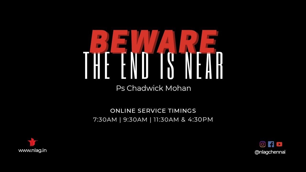 Welcome to CHURCH ONLINE! NLAG Community English Service 04 OCTOBER 2020