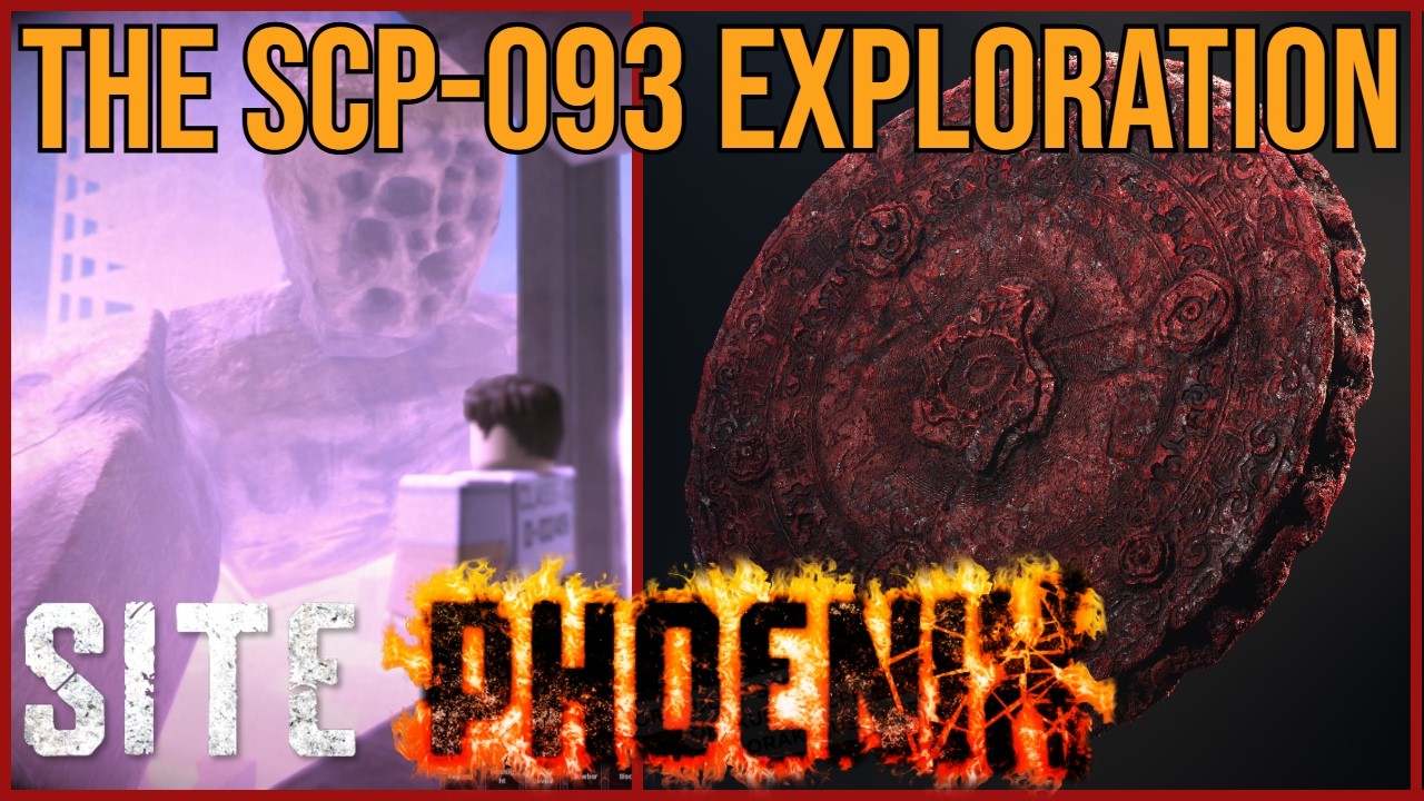 SCP-093 THE RED SEA OBJECT EXPLORATION!!! - ROBLOX | SCPF Site Phoenix | #roblox