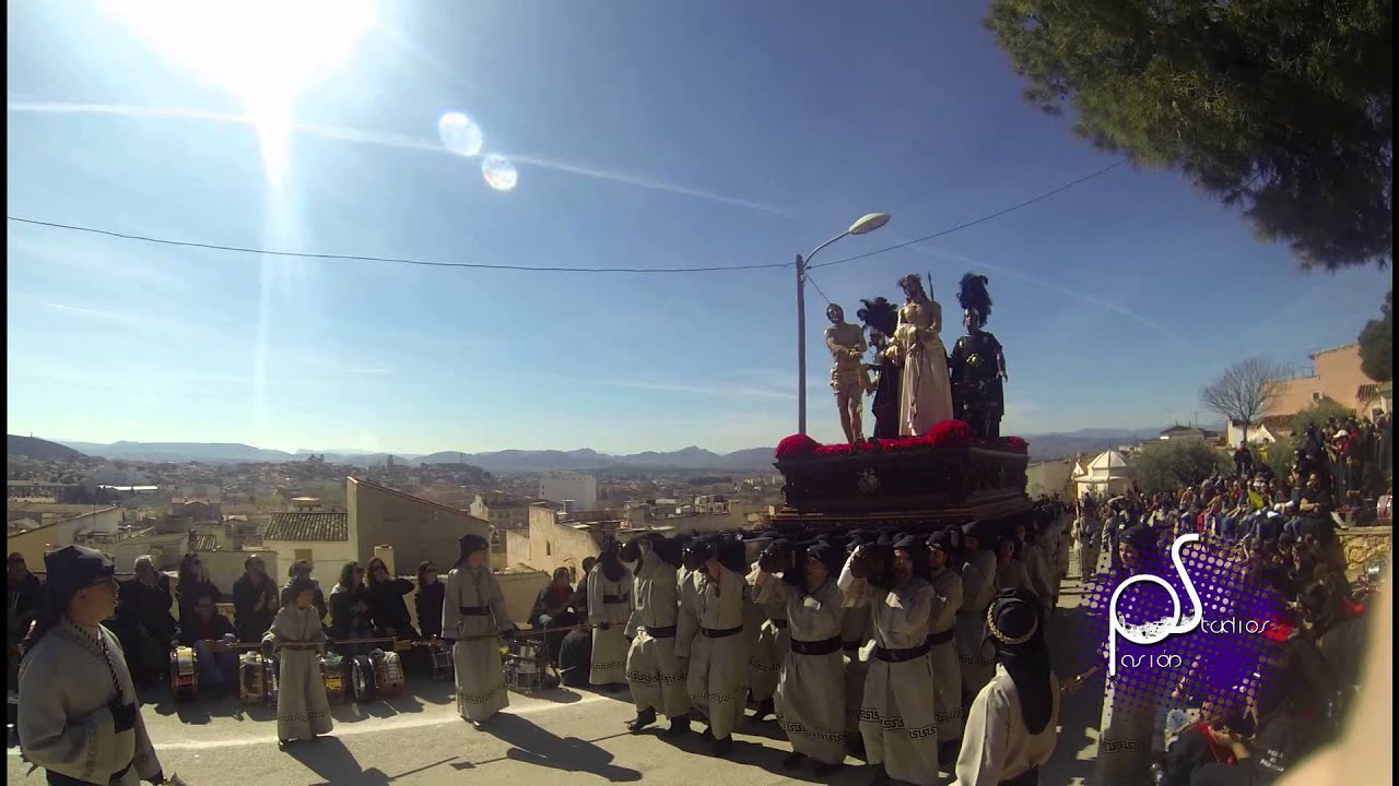 Procesión de la subida al Calvario de Hellín.