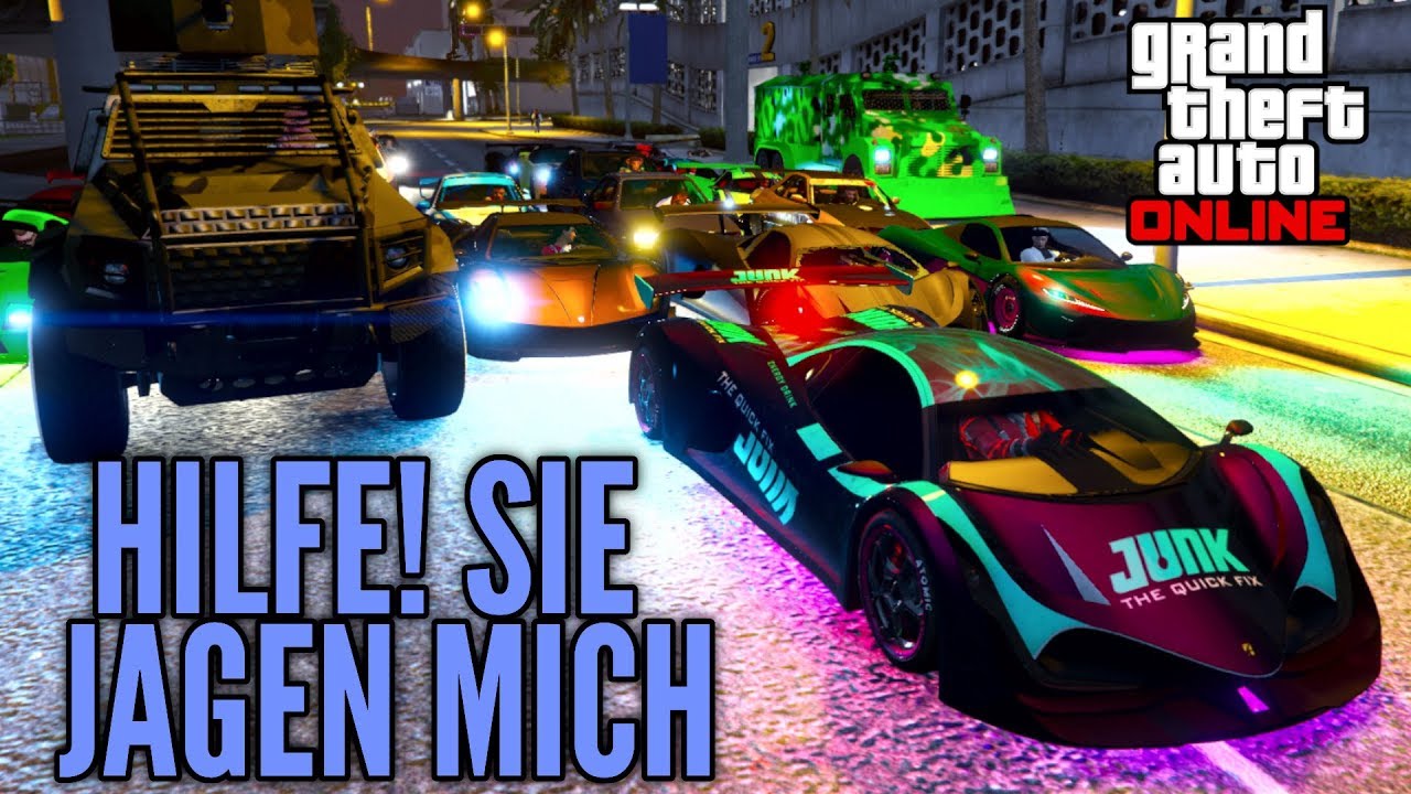 Yankeeunit91 Crew Jagd mich GTA 5 ONLINE Deutsch