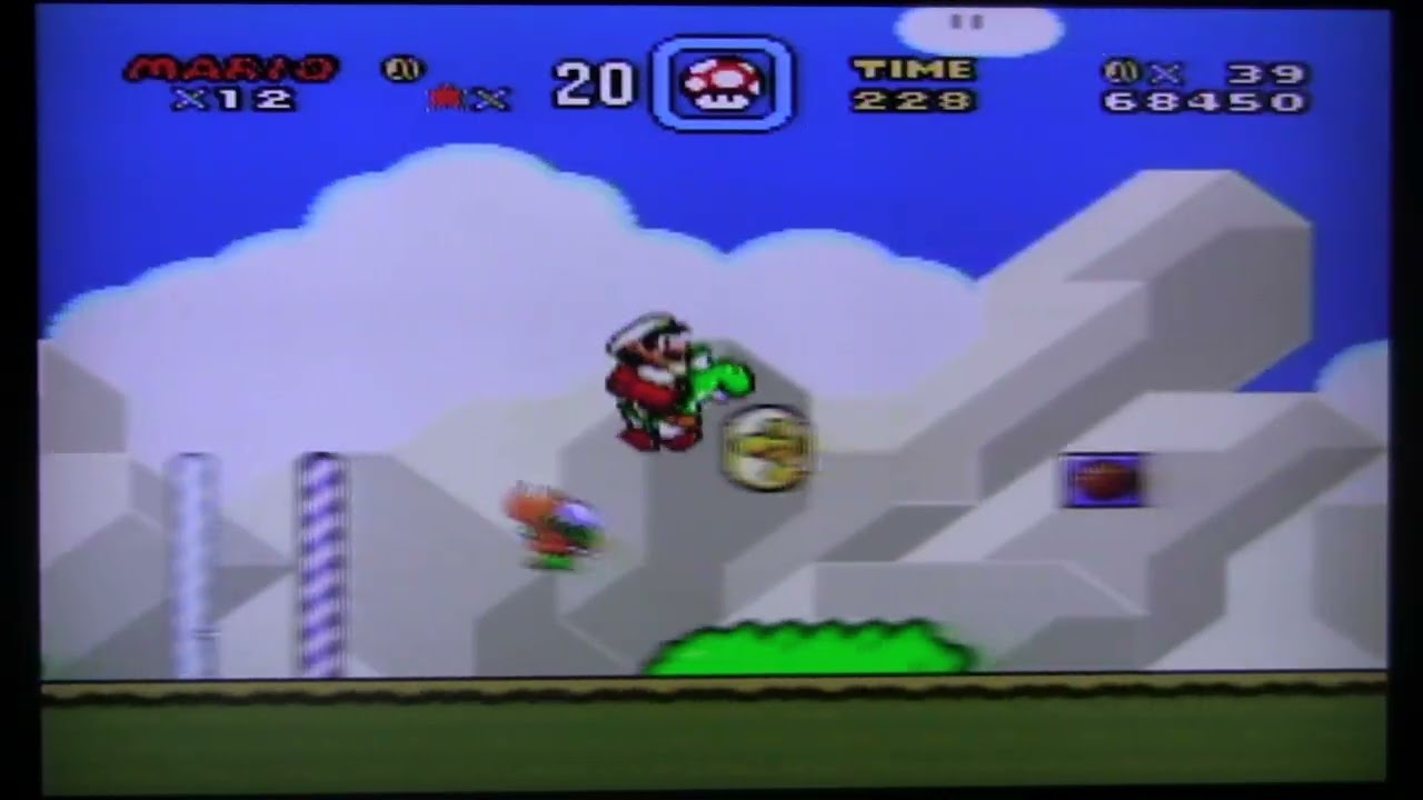 SUPER MARIO WORLD(Yoster island)Course3