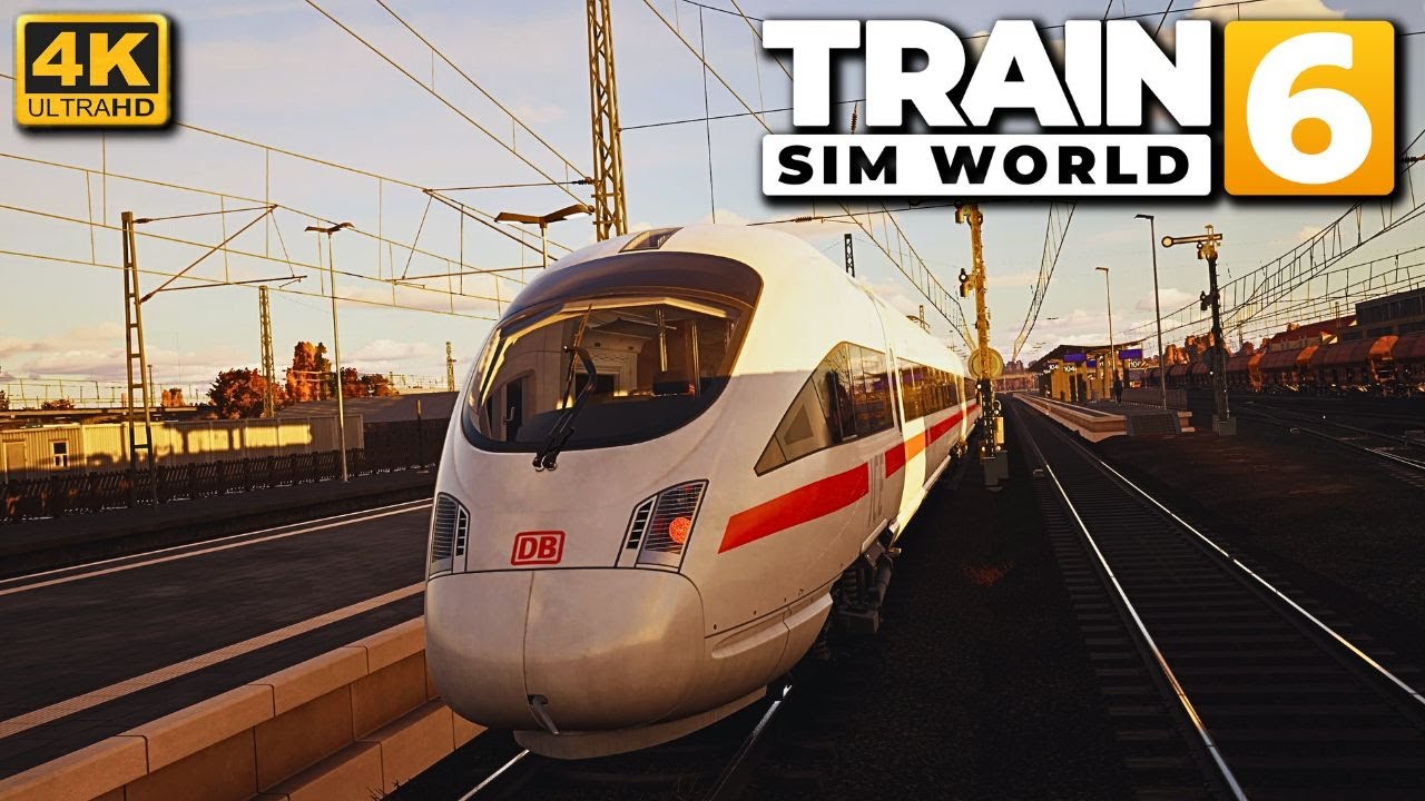 Train Sim World 6 PS5 Pro Gameplay - Frankfurt - Class BR 411 ICE T - Frankfurf Hbf to Hanau Hbf