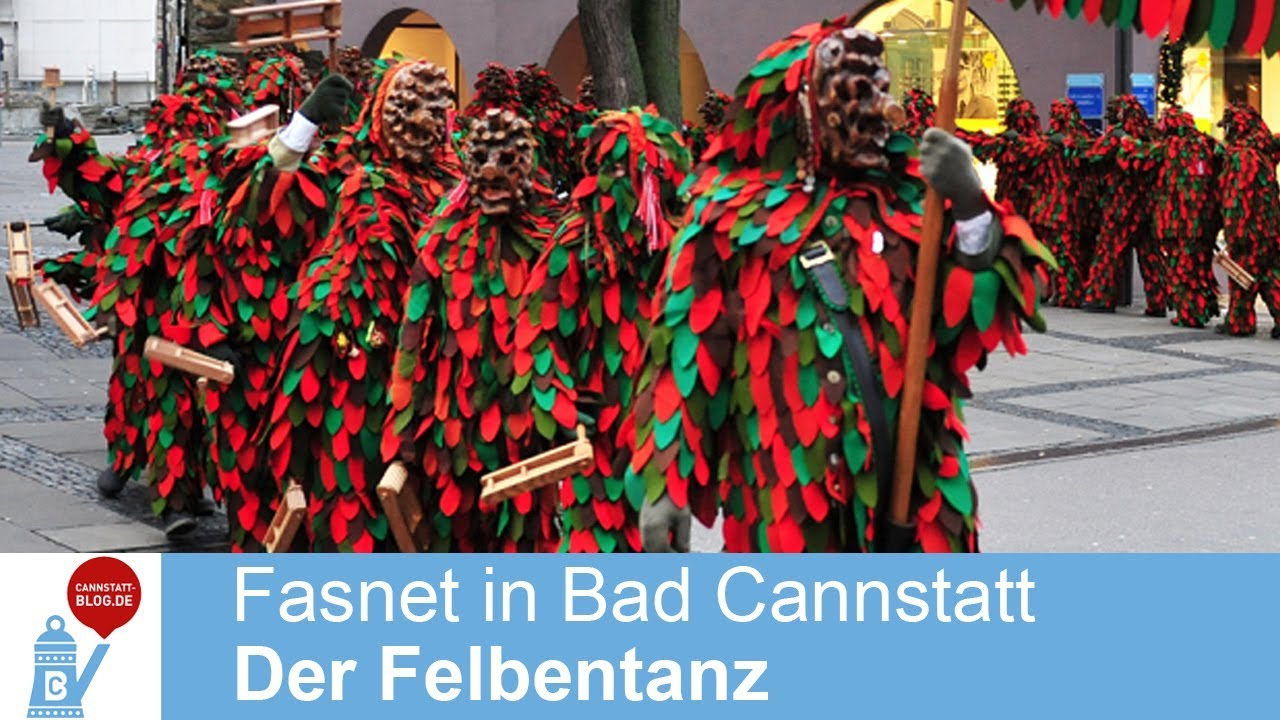 Fasnet in Bad Cannstatt - der Felbentanz