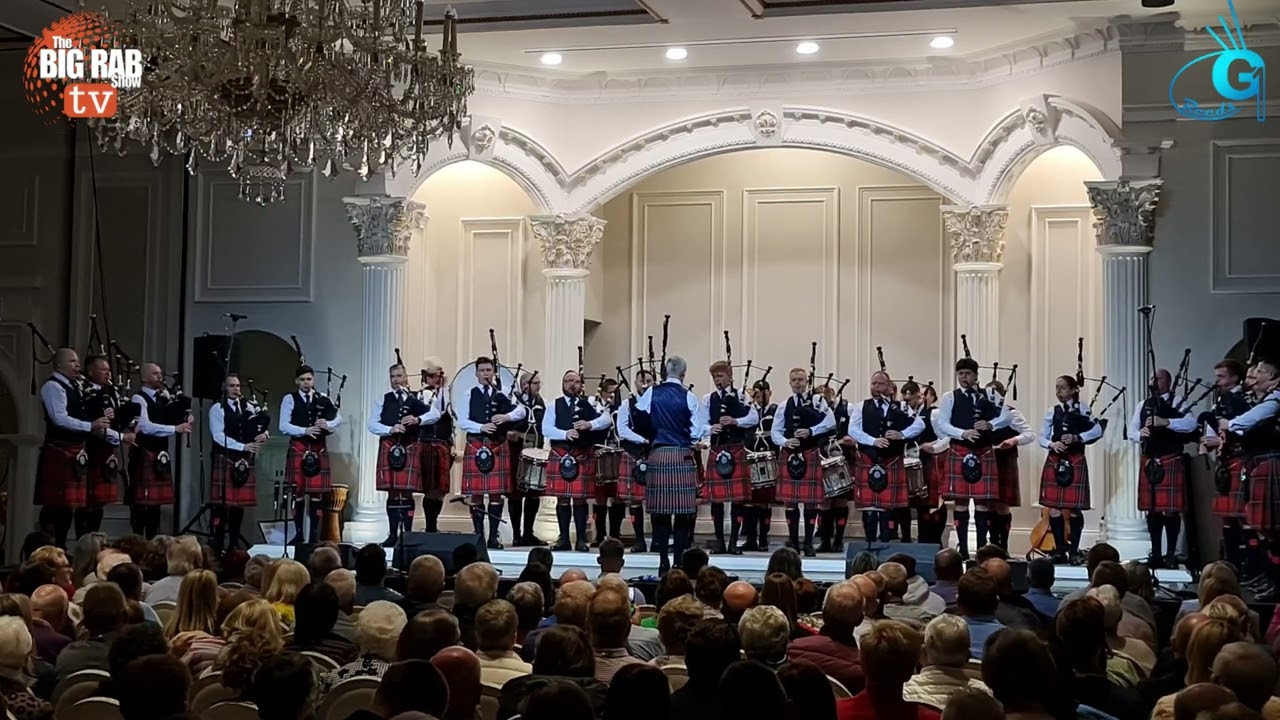 Field Marshal Montgomery Pipe Band - PM Frank Andrews Tribute Concert - 4/4s