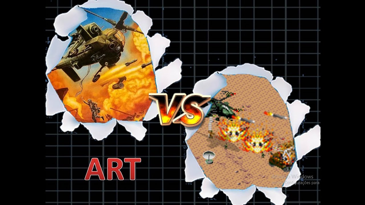 Art vs Game - Desert Strike: Return to the Gulf - Sega Genesis/Mega Drive - Show #67