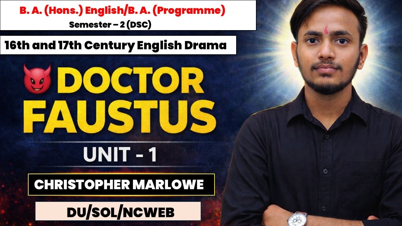 Doctor Faustus Summary & Analysis | BA English DSC Semester 2
