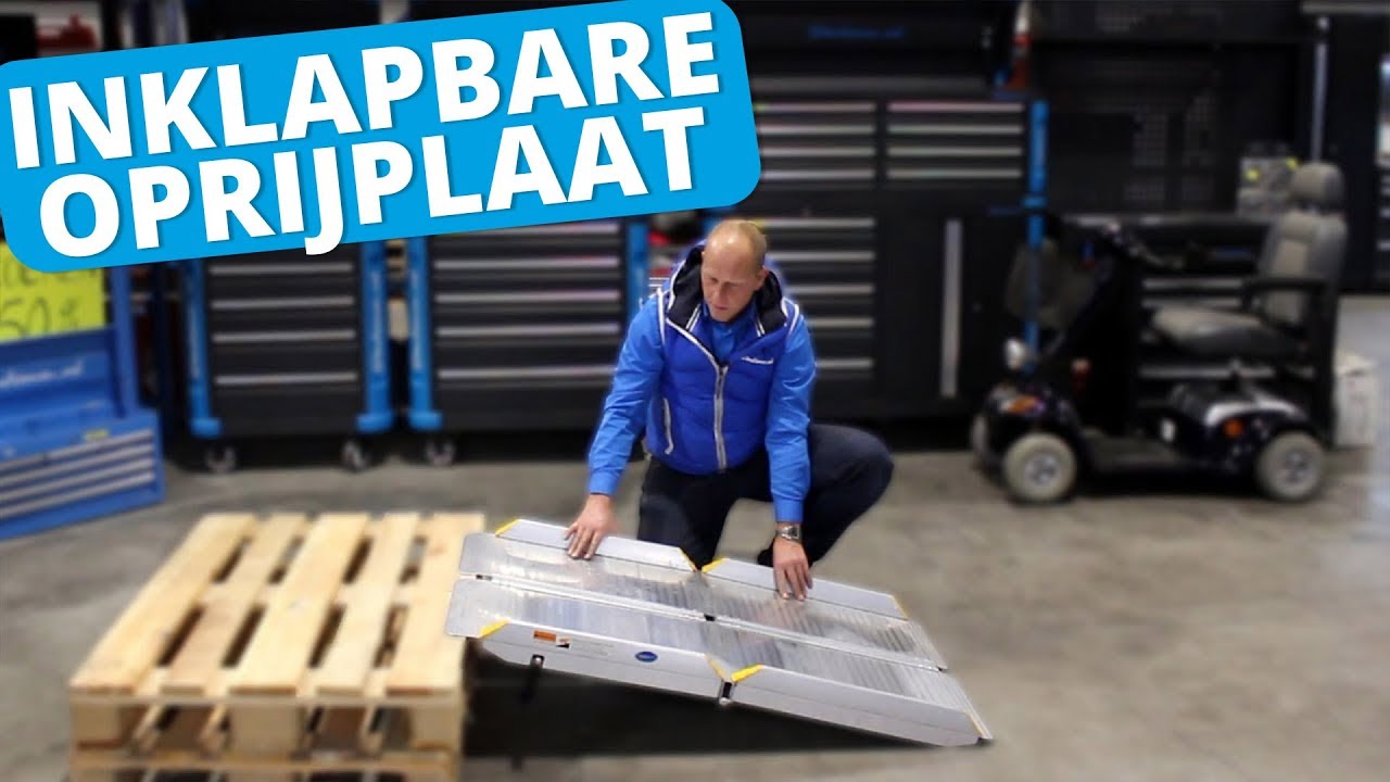 Dubbel inklapbare oprijplaat - Rintje Ritsma laat 't zien | Datona.nl