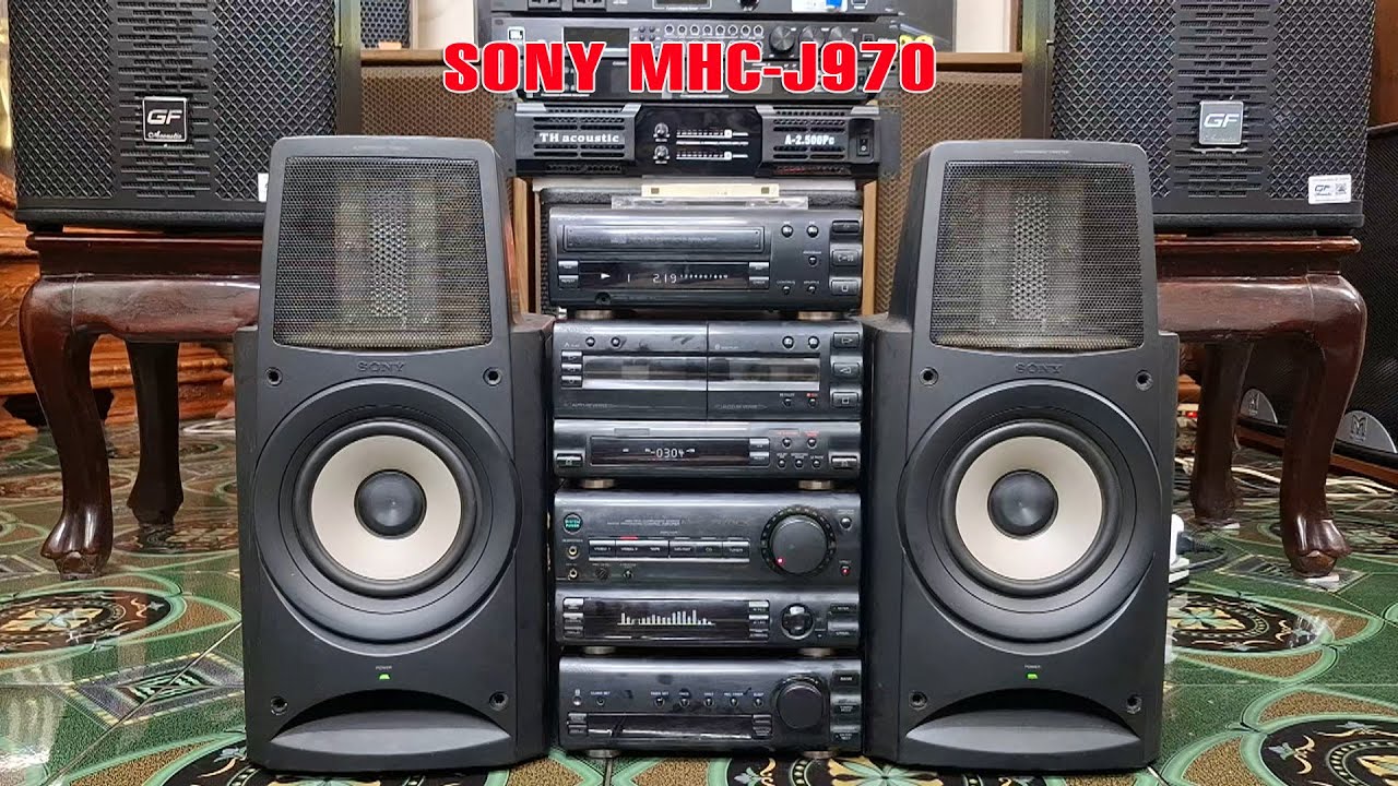 Dàn trung đẹp SONY MHC-J970. giá tốt cuối năm. A,e lh: 0986200436-0982269892./