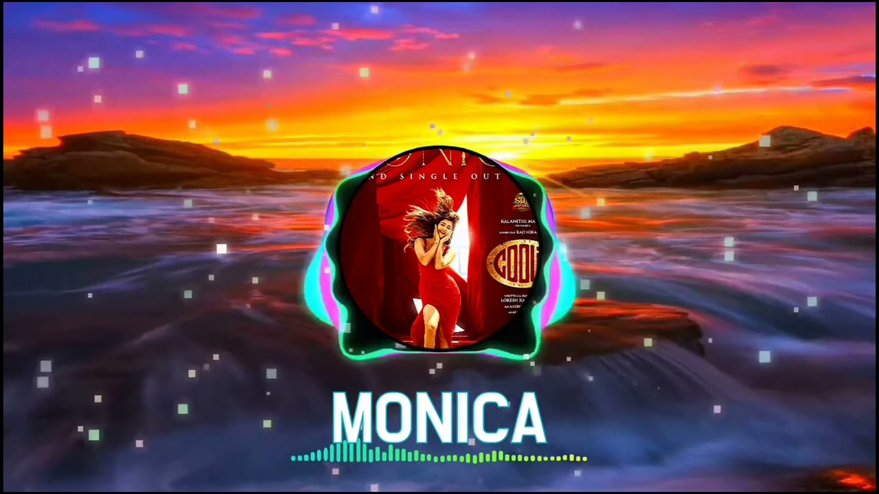  Monica song tamil | bass booster | coolie | tamil song | audio edit | rohith bgm 