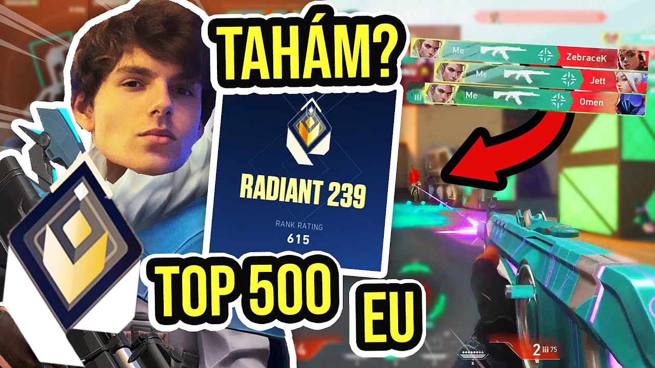 JAK POTAHAT TOP 500 EU RADIANT RANKED! 🥶😱 Cantzer VALORANT Radiant Sova Gameplay
