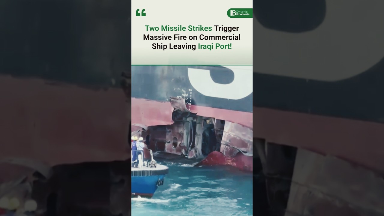 MSC Sariska V Struck by Iranian Revolutionary Guard Missiles!