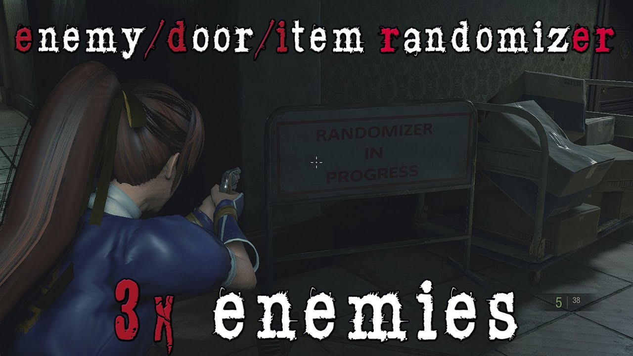 RE2 Remake Enemy Item Door Rando ⚠️ Triple Enemy Profile + 100% More Enemies = PURE MAYHEM! 🧟&zwj;♂️💀🚪