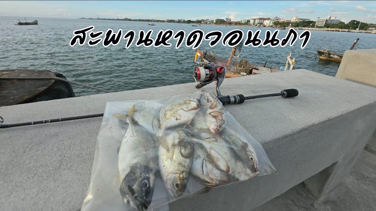 สะพานหาดวอนนภา #aji #ตกปลาไอ้เปีย 