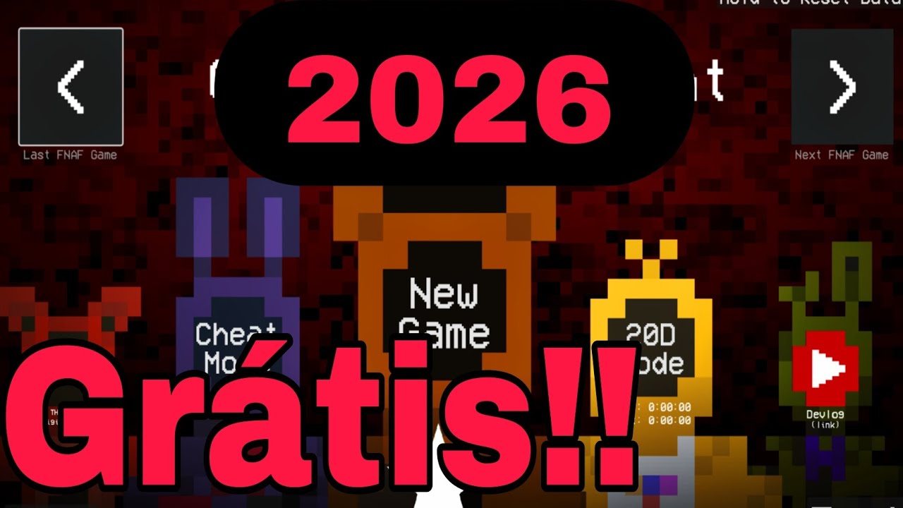 Essa é a alternativa para fnaf 2026 (grátis)