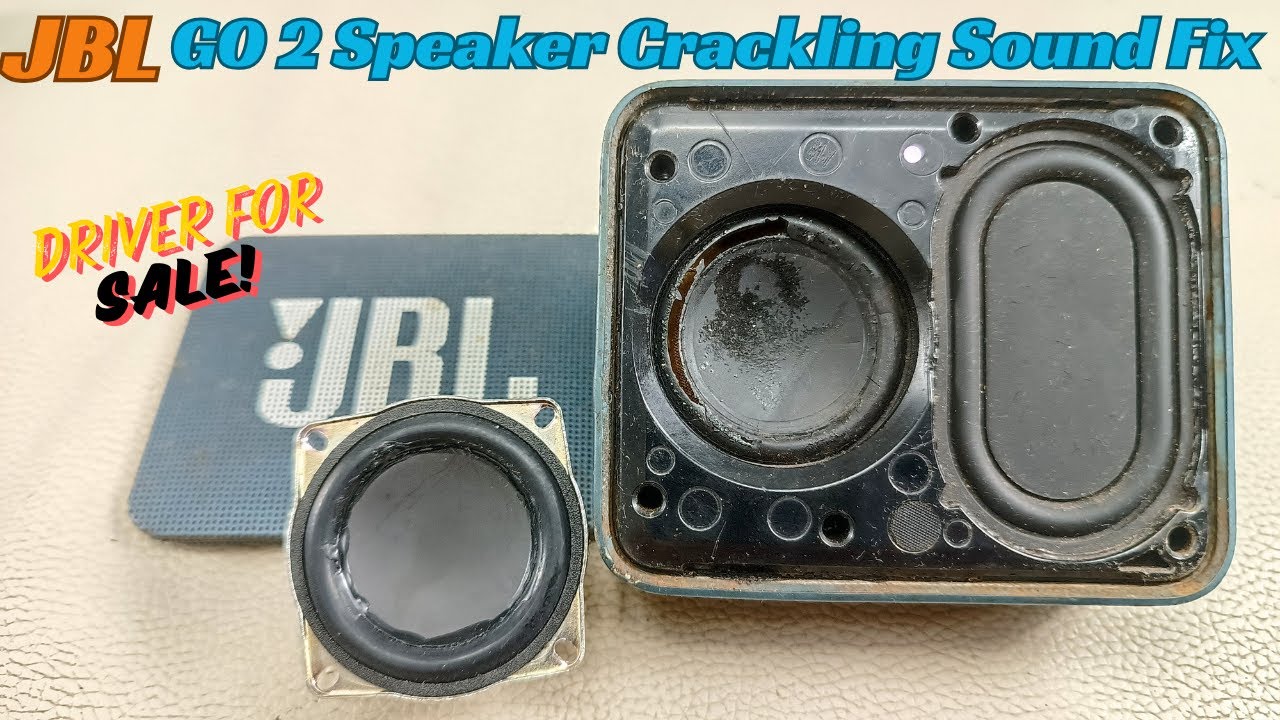 JBL GO 2 Bluetooth Speaker Crackling Sound Problem Fix