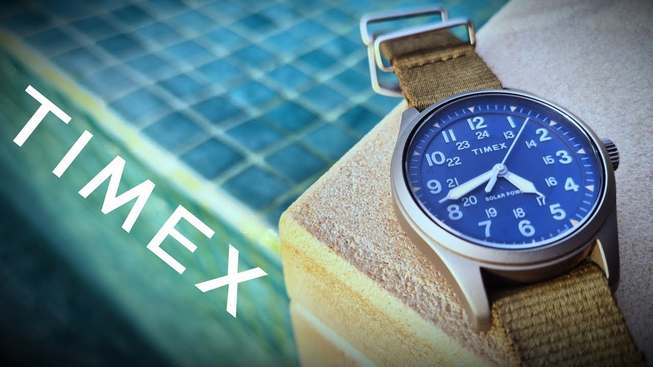 The perfect holiday watch - Timex Expedition North 36mm solar