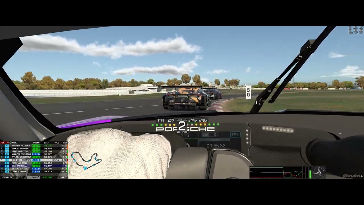 iRacing Winton GT3 Battles