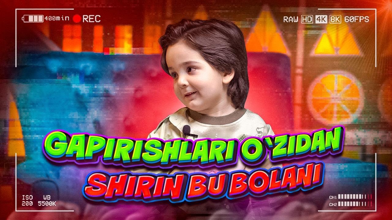 Gapirishlari oʻzidan shirin bu bolani 😍😍😍