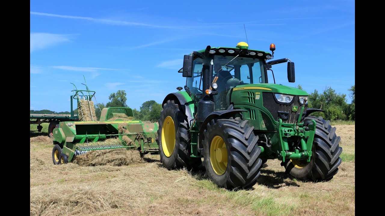 Heuernte 2022/ Hochdruckballenpressen 2022/ John Deere Power