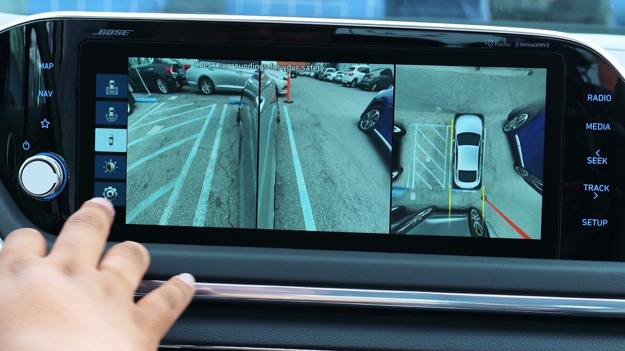 2022 Hyundai Sonata: How To Use The 360 Degree Camera