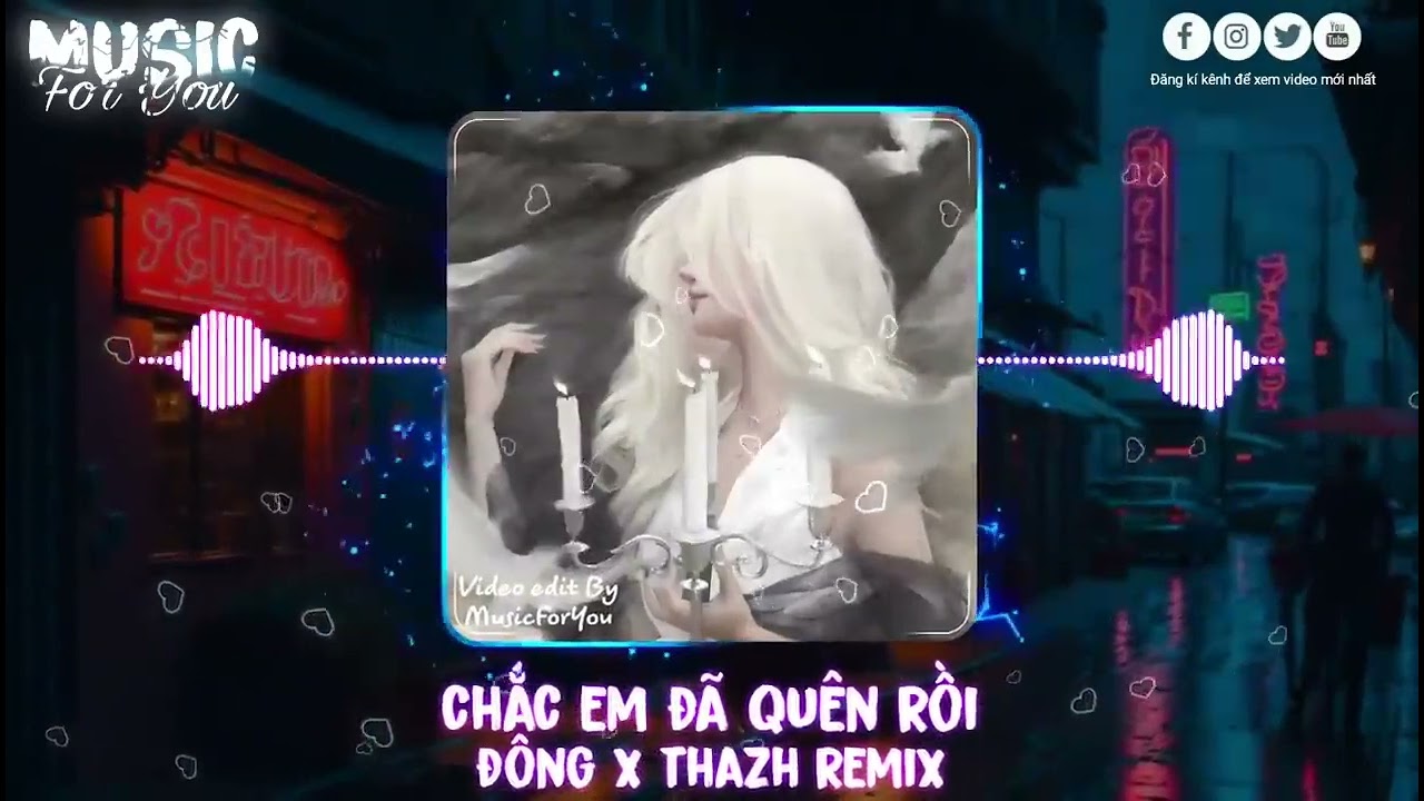 Chắc Em Đã Quên Rồi   Đông x Thazh Remix  Nhạc Nền TikTok