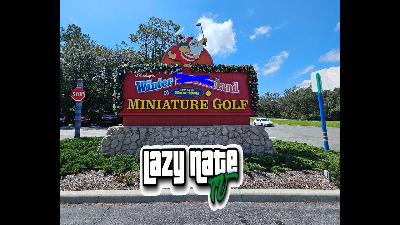 Winter Course at Winter Summerland at Walt Disney World