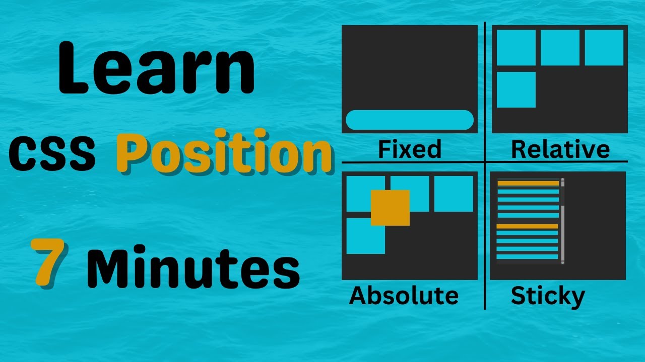 I Can Teach You CSS Position In 7 MINUTES!