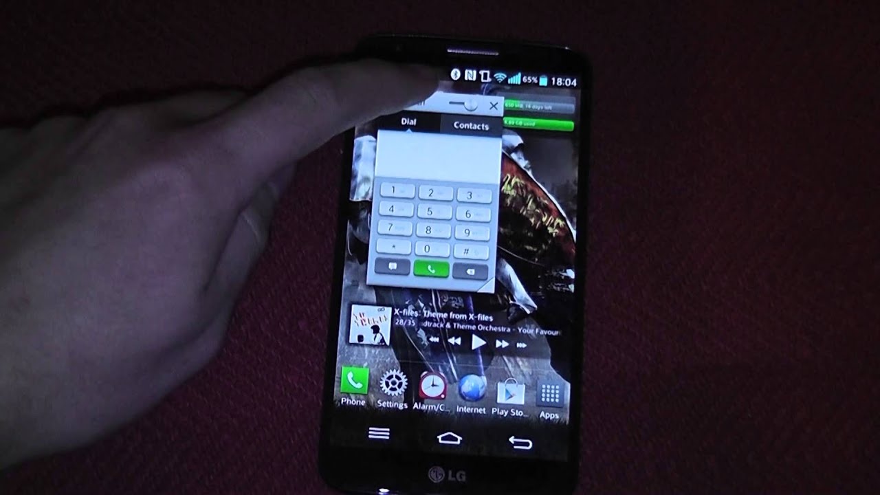 LG QSlide and Slide Aside tutorial and review