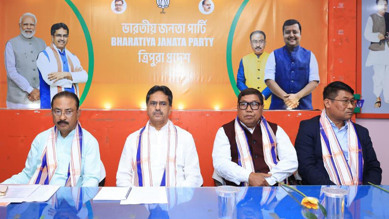High-level meeting on Saturday at the state BJP headquarters in Agartala