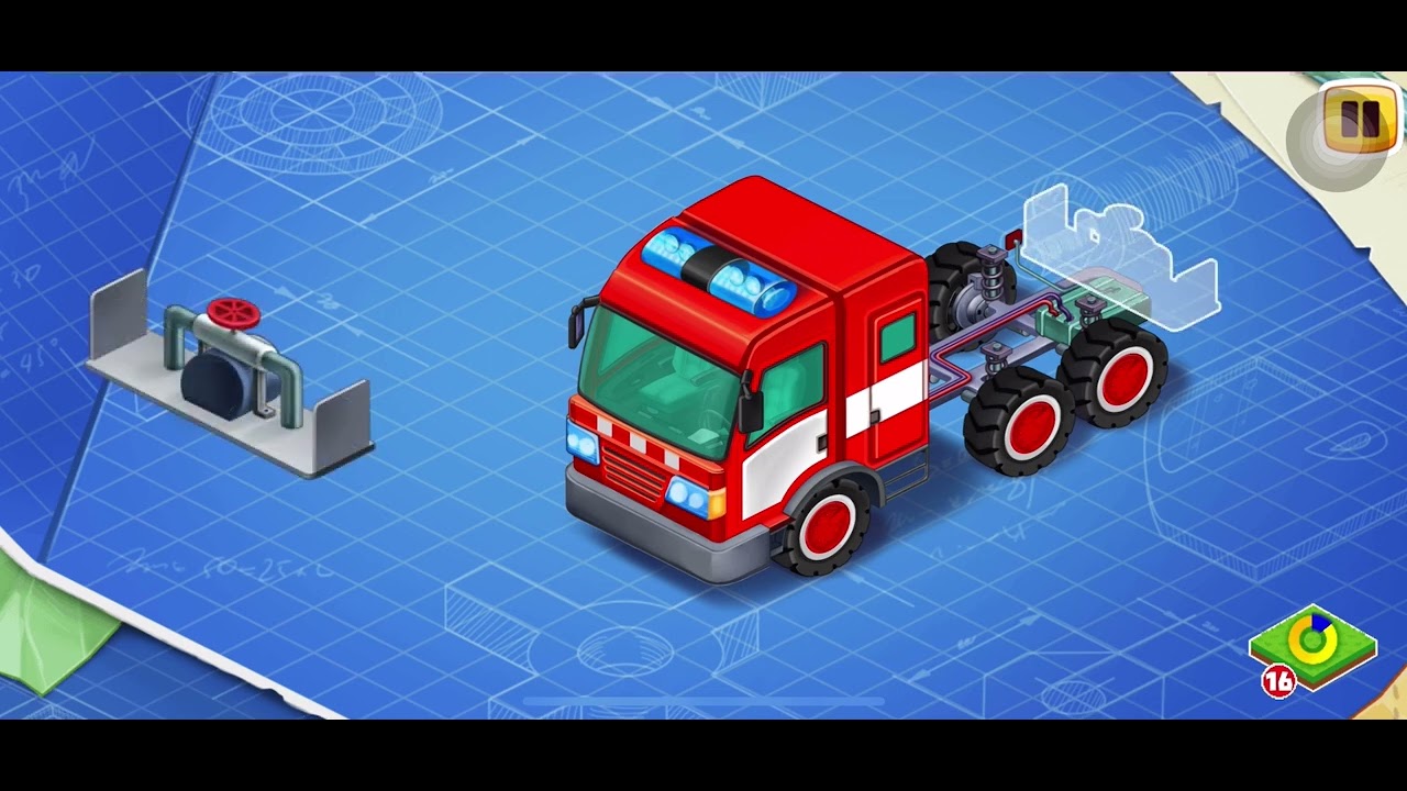 Давайте вместе построим пожарную машину — приложение Cars Game 6 | #cargames | #topgames | #cars ...