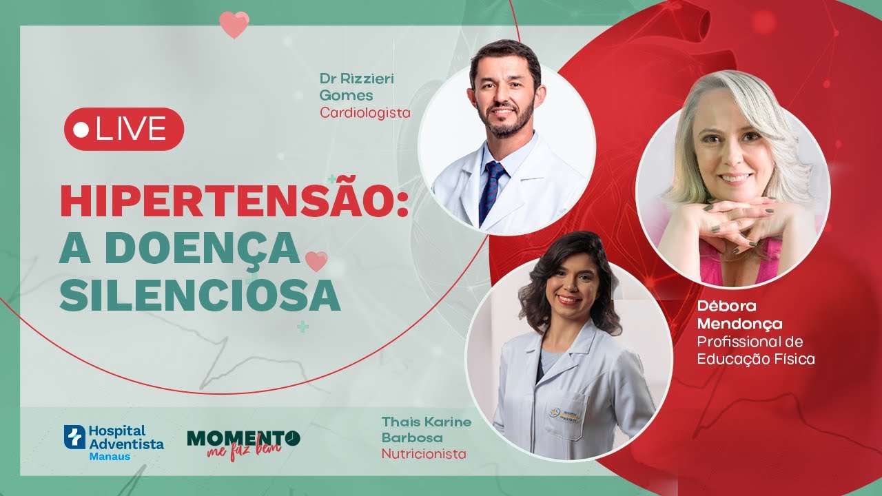 🔴 LIVE | Hipertensão: A doença Silenciosa