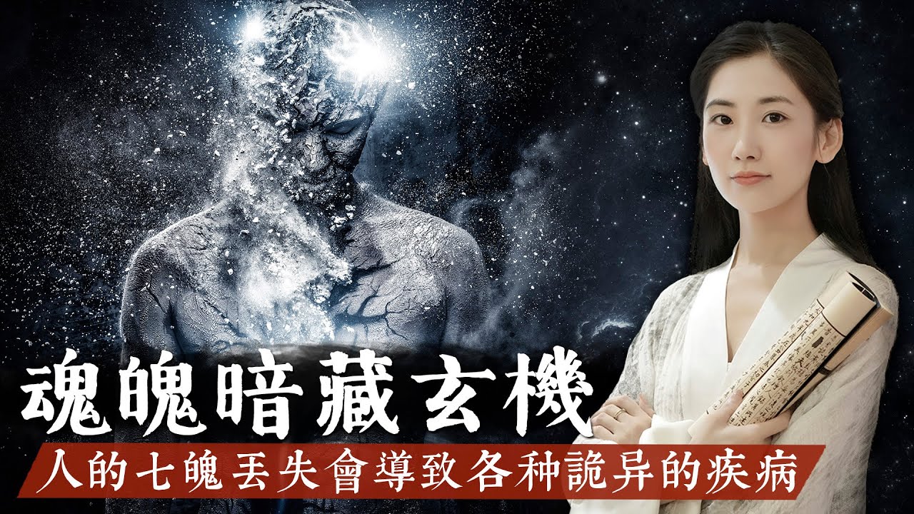 人有三魂七魄，魂魄丟失會導致各種疾病，道家通過冥想內觀發現七魄所對應的人體隱藏功能！【無有淺談】
