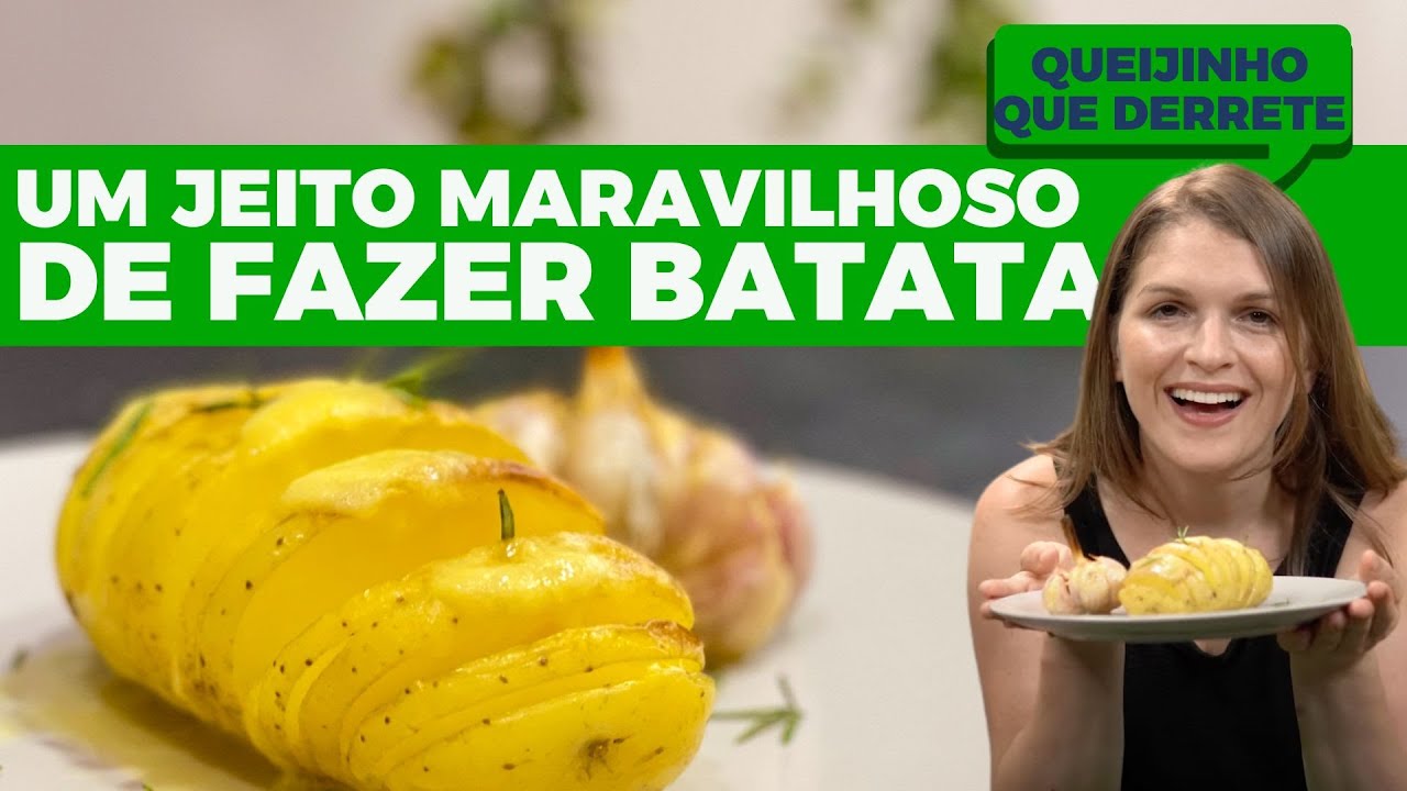 BATATA GRATINADA com QUEIJO vegana | A melhor receita
