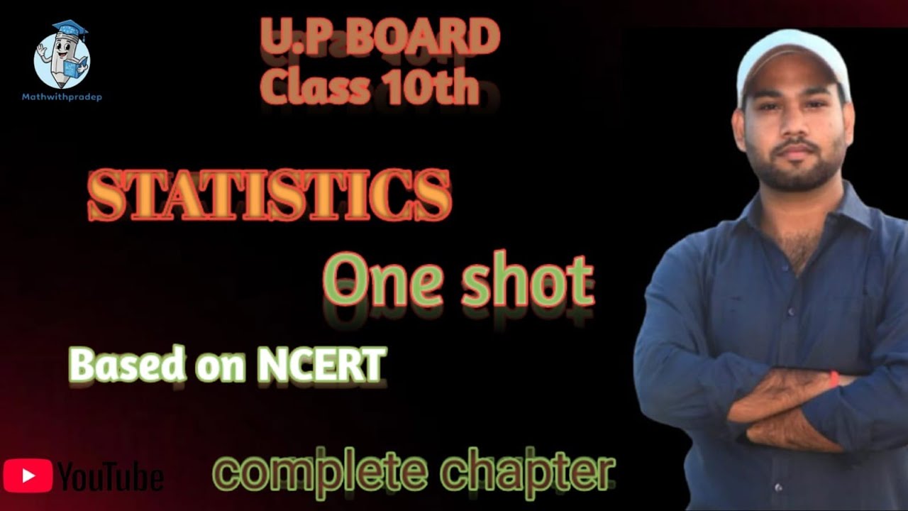 Statistics | Most Important Chapter for Exams| One shot #mathswithpradeep #statistics #pw #maths