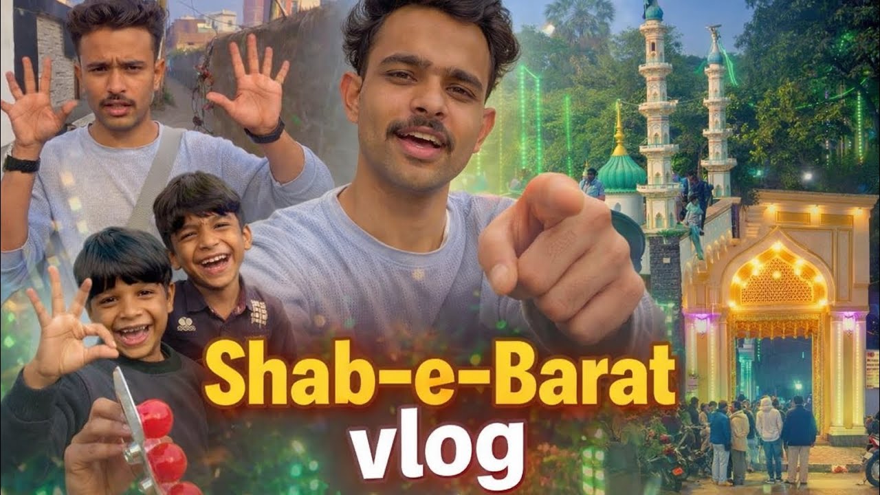 Shab-e-Barat ki Raat | Full Vlog | Gaon ka Mahol 💚