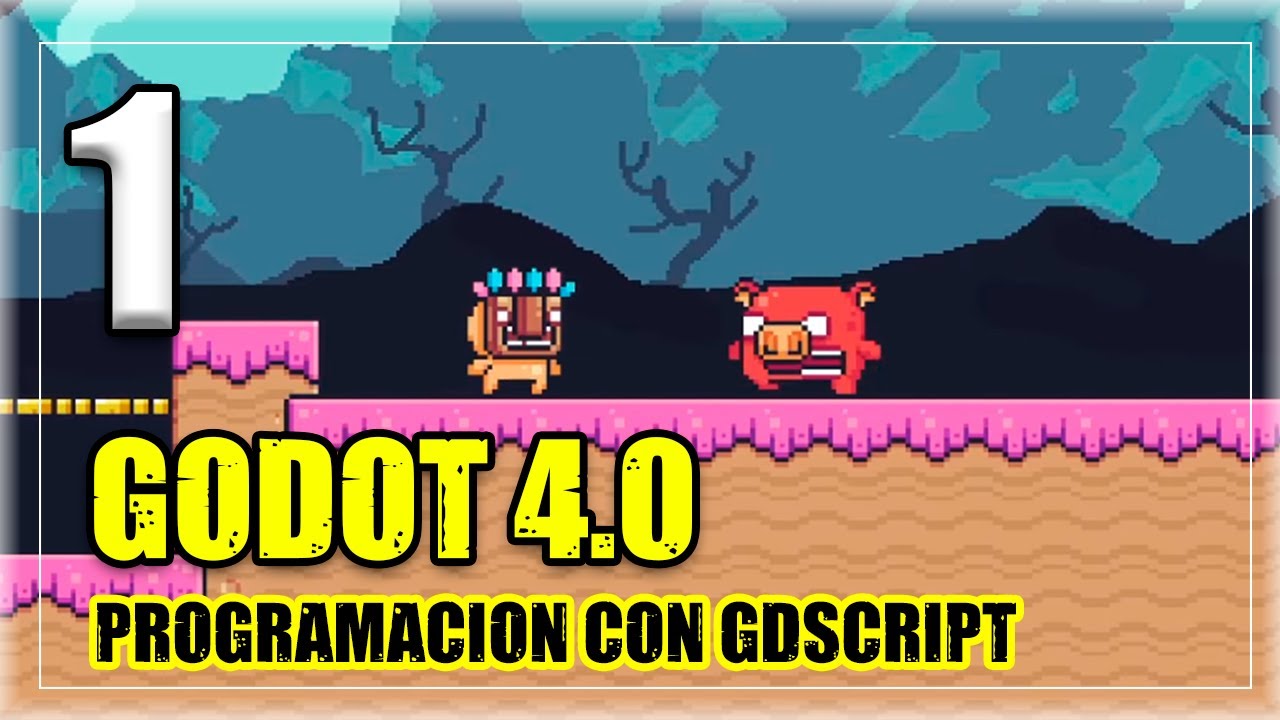 Curso Godot 4 Plataformas 2D | Tutorial Principiante | Un personaje animado que pueda saltar
