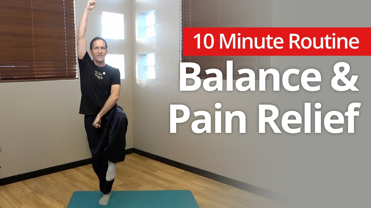 Qigong for Balance & Pain Relief | 10-Minute Daily Routine