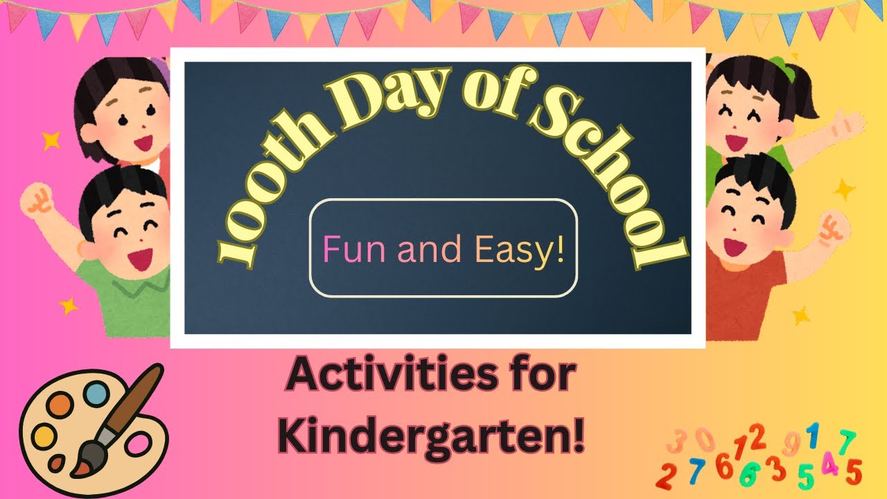 100th Day Centers for Kindergarten!