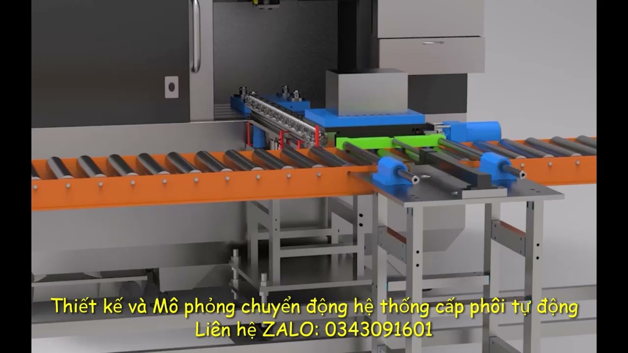 DEMO MÔ PHỎNG HỆ THỐNG CẤP PHÔI TỰ ĐỘNG
