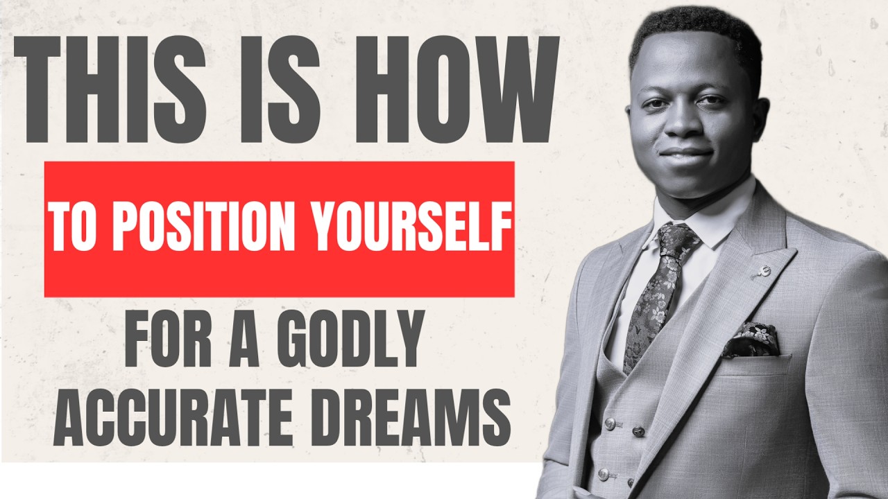 THIS IS HOW TO POSITION YOURSELF FOR A GODLY ACCURATE DREAMS || PROPHET DAVID RAUF