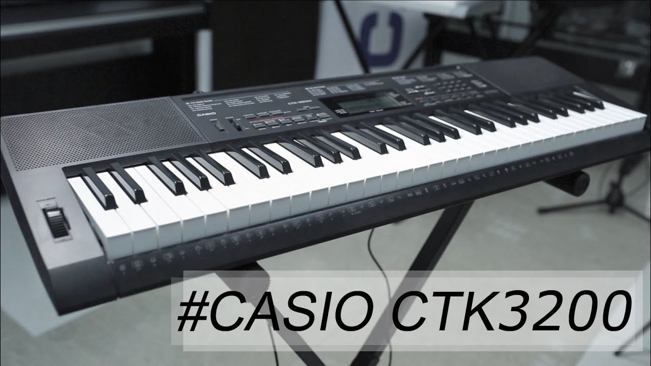 Обзор синтезатора Casio CTK-3200 от Pianino.by