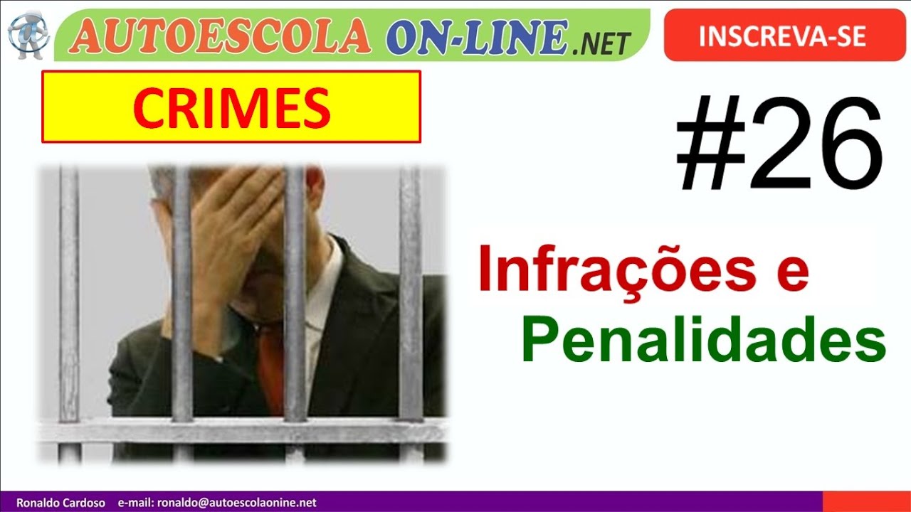 Infrações e Penalidades - CRIMES de Trânsito