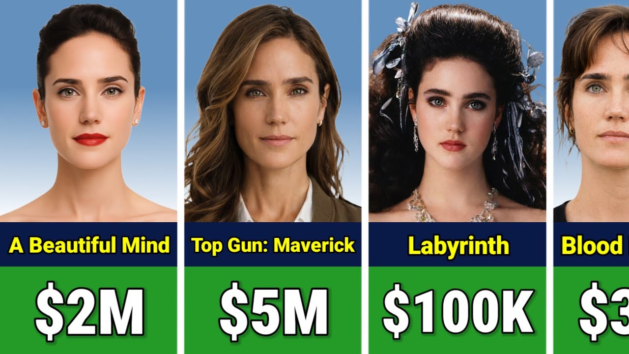 💰 Jennifer Connelly Paycheck For Every Movie She Ever Made