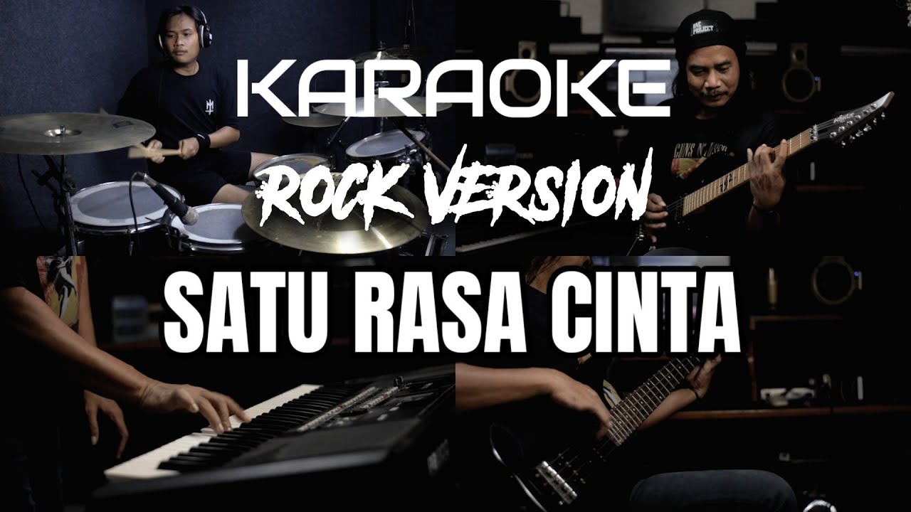 Satu Rasa Cinta - Karaoke Rock Cover | Airo Record