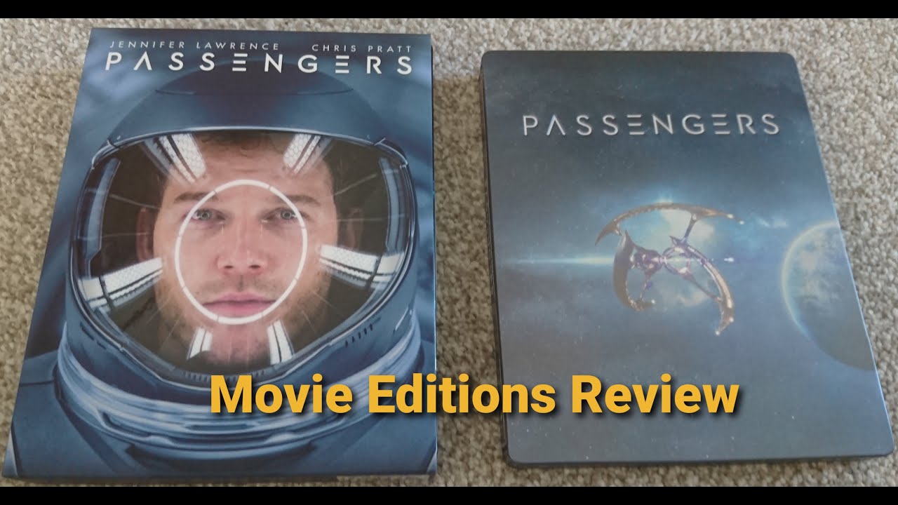 Passengers (2016) 4K/3D Blu-Ray Movie Editions Review #passengersmovie #steelbook