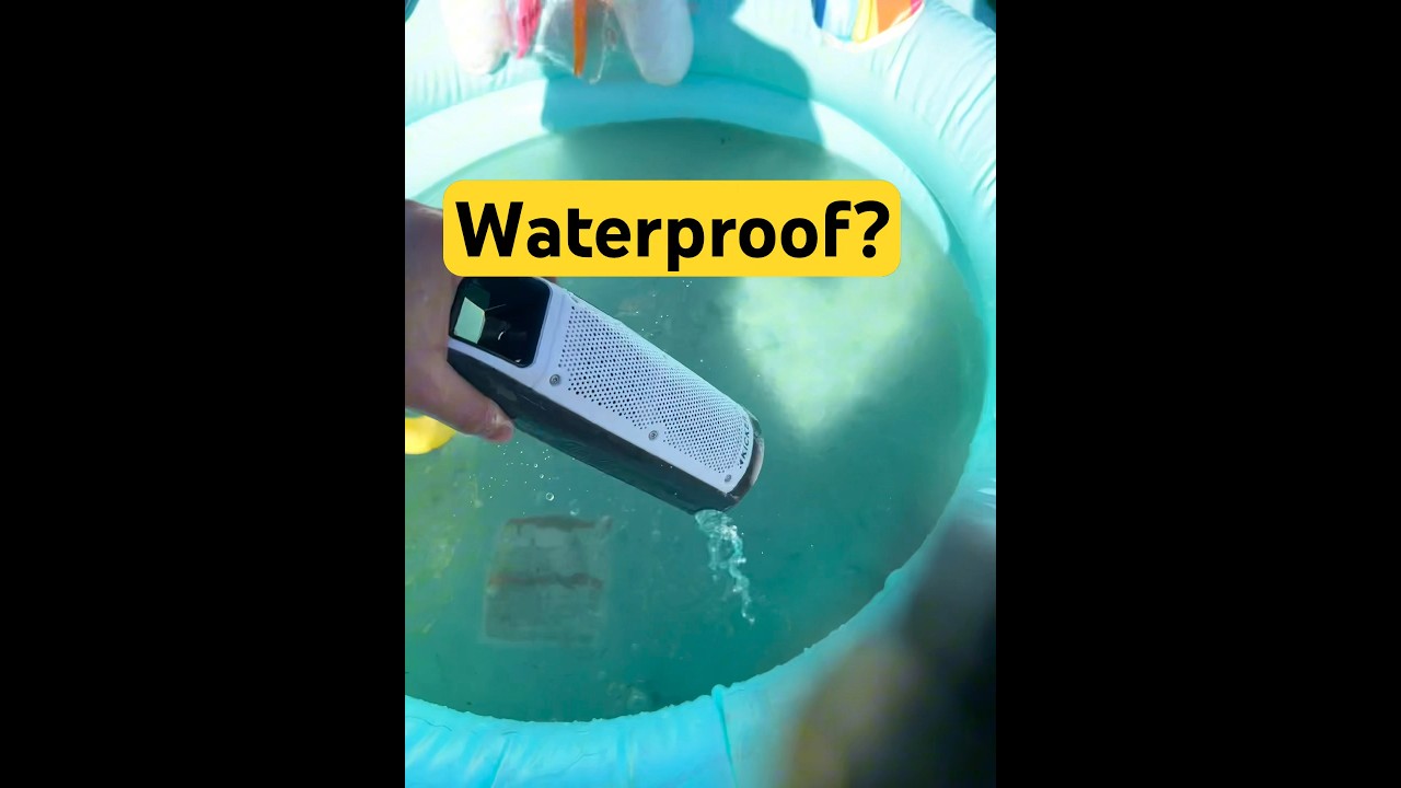 Is the Kicker BF100 Waterproof?