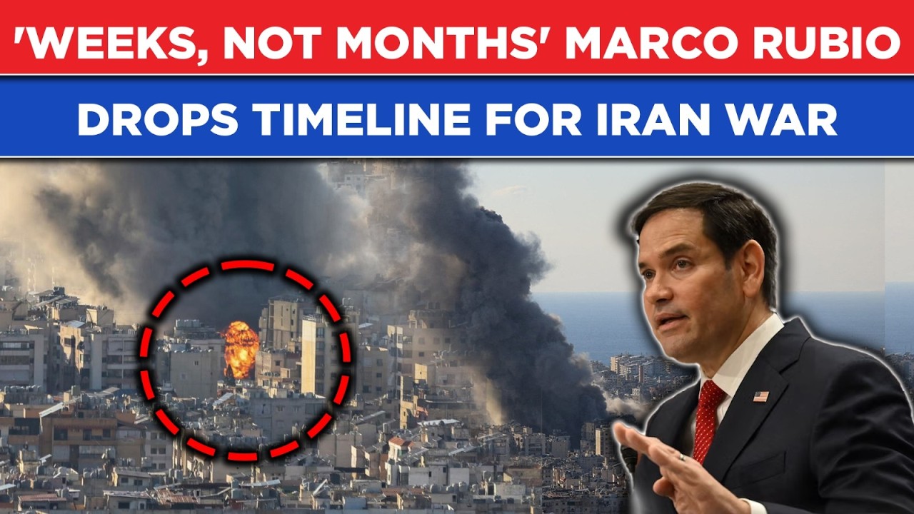 Iran War Ending In Weeks? Rubio Drops Surprising Timeline For US Operation As Trump Boosts Force