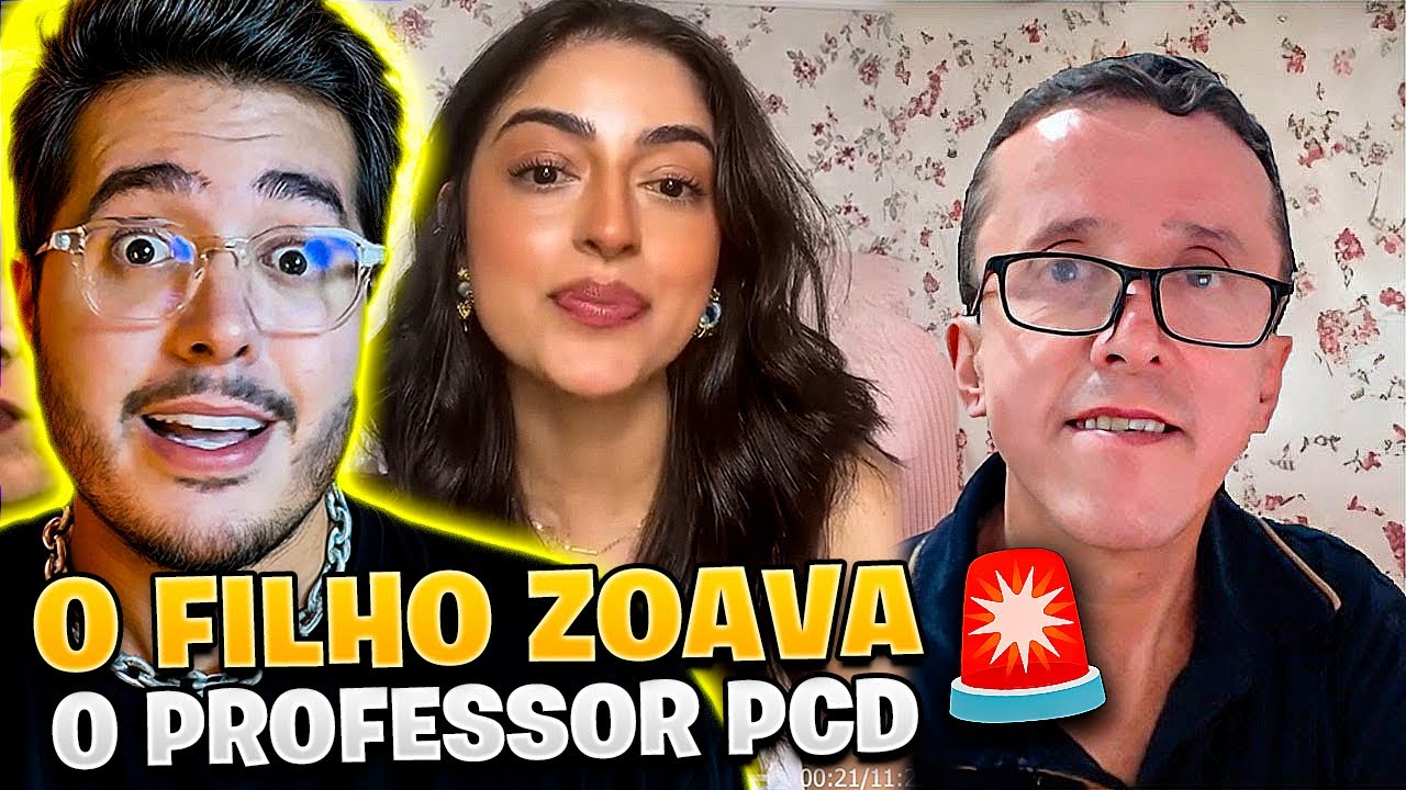 MÃE DEFENDE FILHO POR ZOAR O PROFESSOR PCD E TENTA SE DESCULPAR
