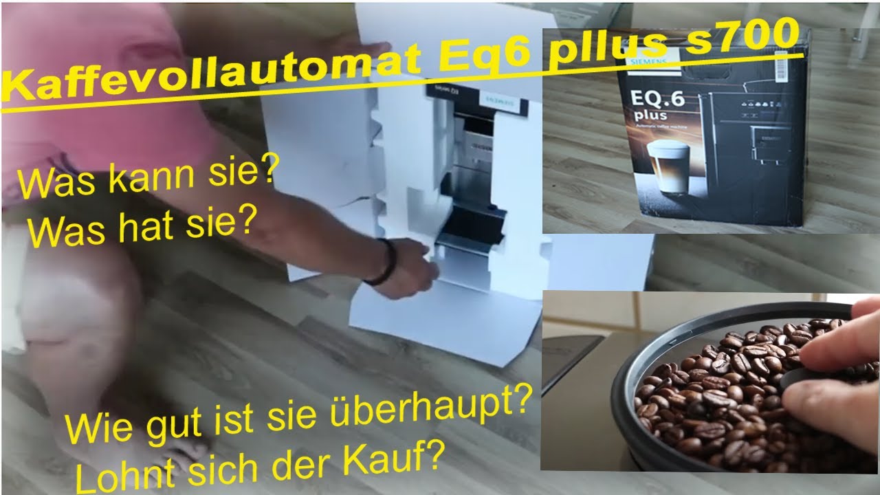 Kaffeevollautomat Siemens EQ6 plus s700